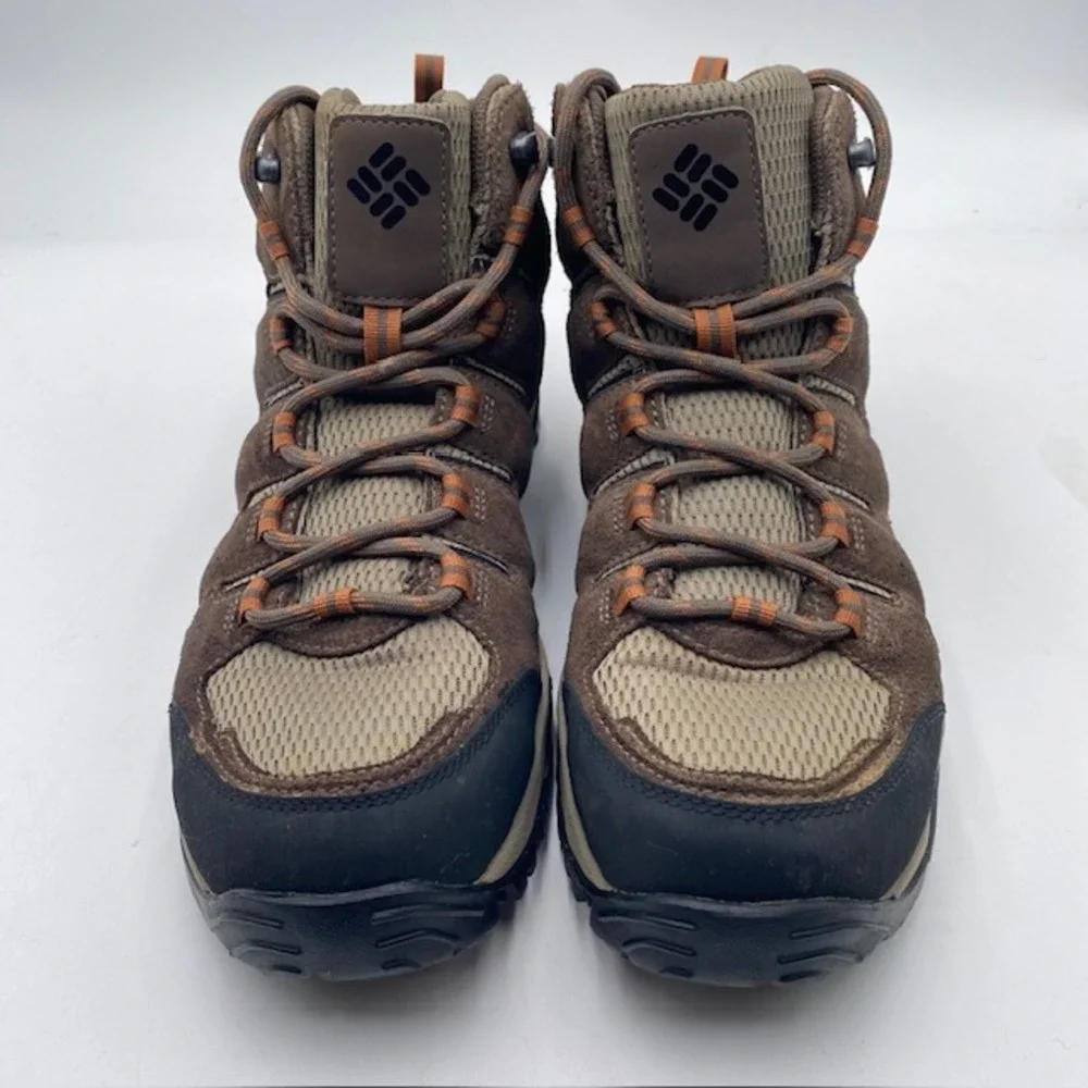 Columbia Newton Ridge Plus II Waterproof‎ Hiking Boots Mens 11 Brown YM5204-227